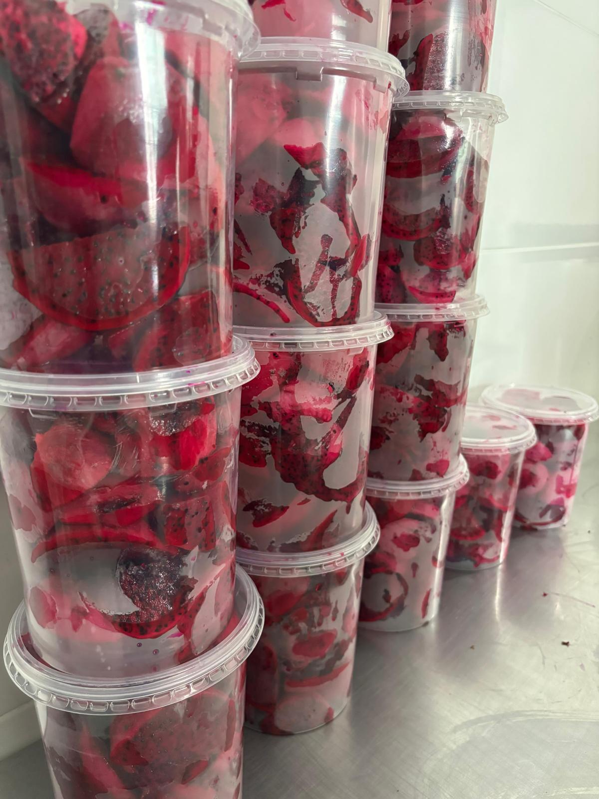 Beneficiamento da pitaya